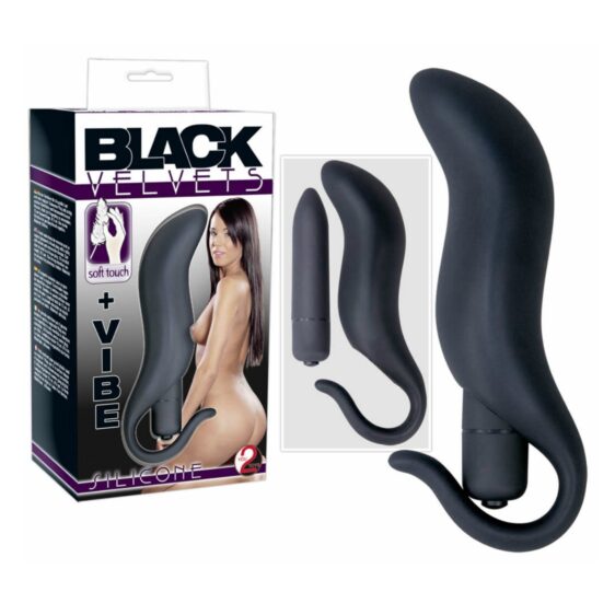 Black Velvet Silikone Analplug