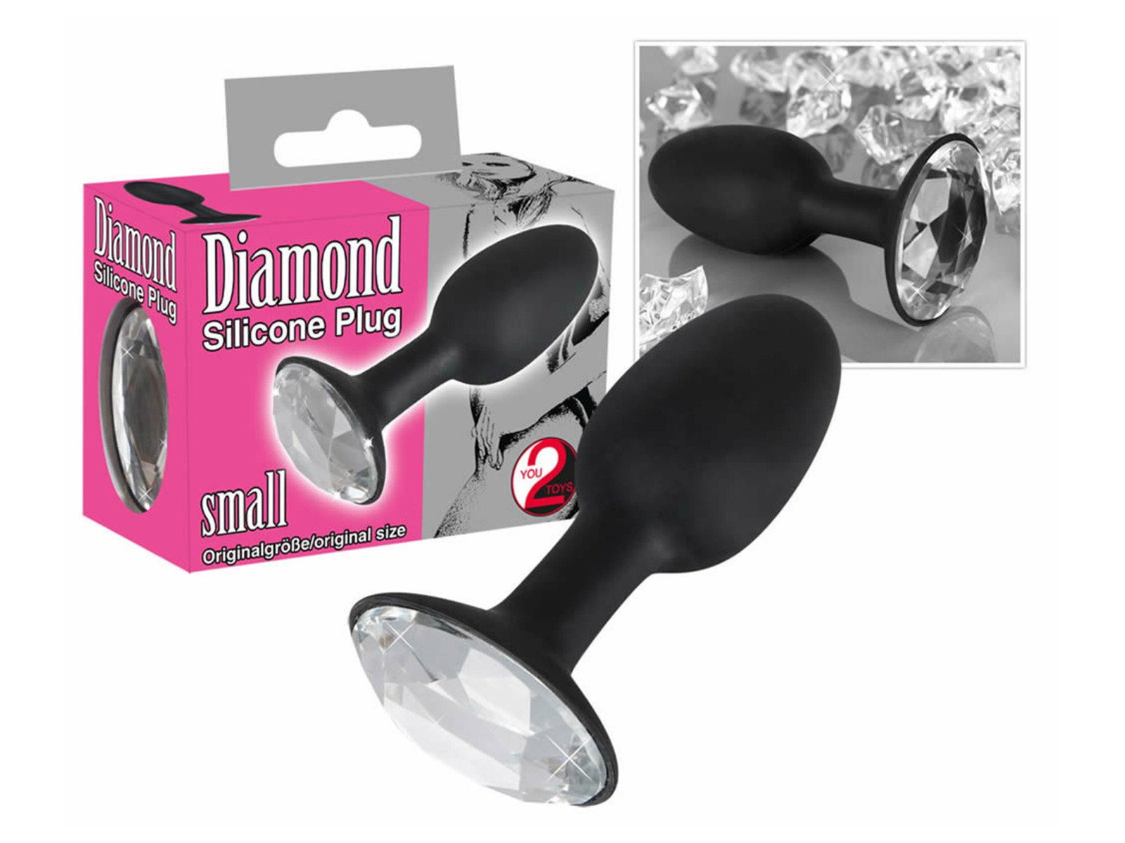 Diamond Butt Plug Small