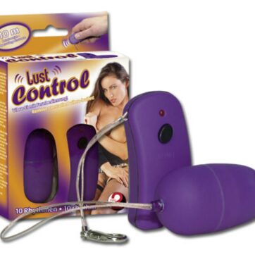 Lust Control Purple 10 speed Trådløs Vibroæg