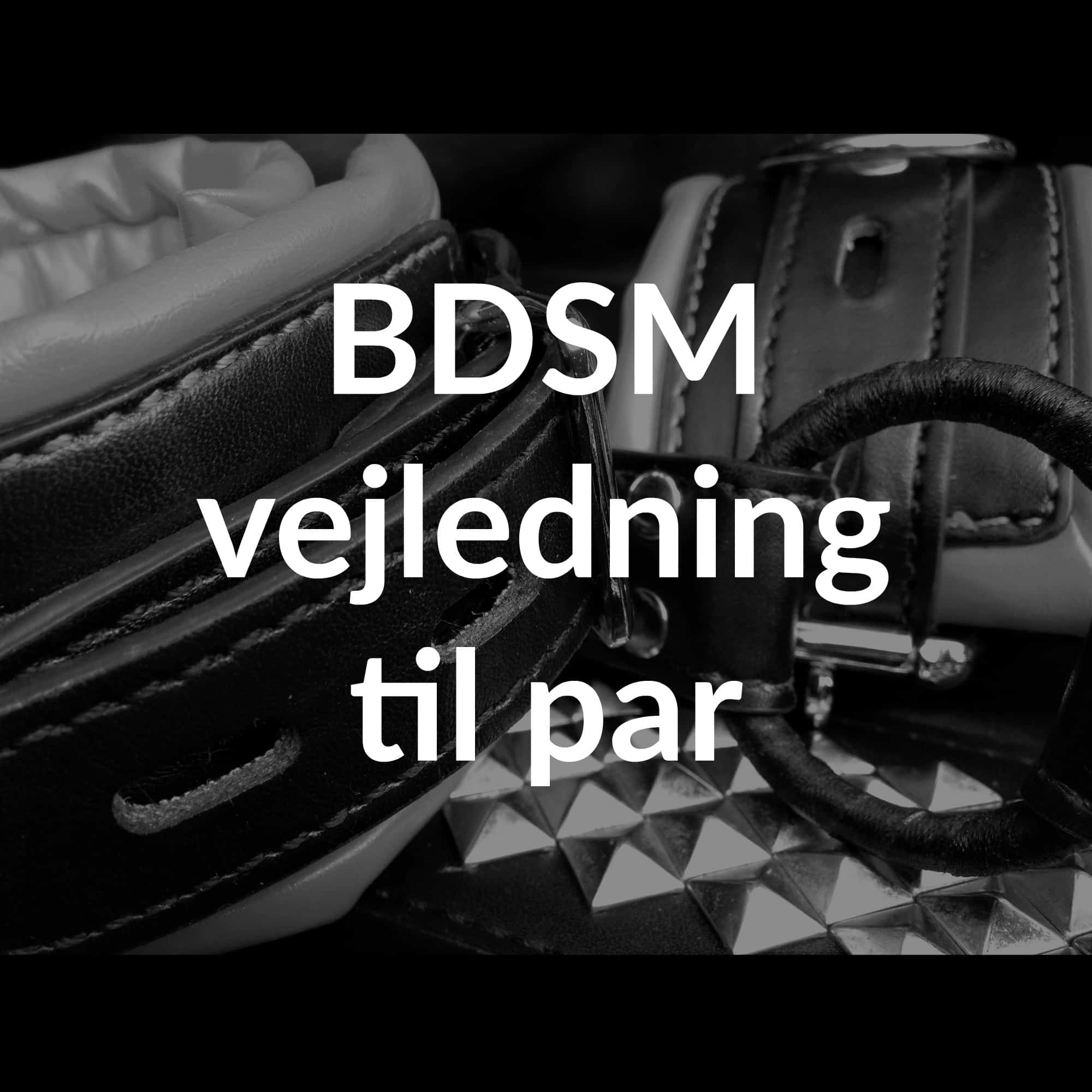 BDSM vejledning for par