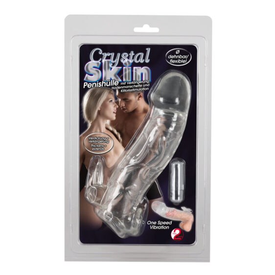 Crystal Skin Vibrator Penishylster