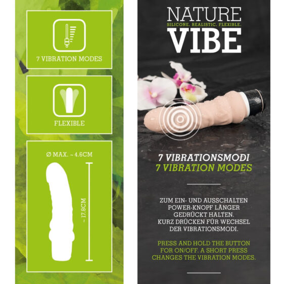 Nature Vibe Silikone Vibrator