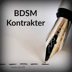 bdsm kontrakt