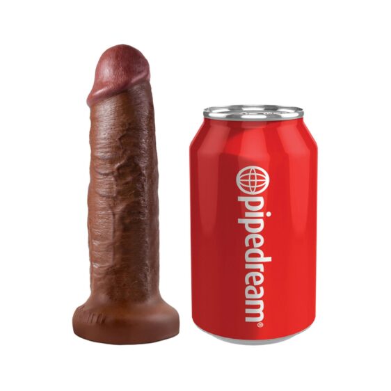 MINI SEX BALL W 7 INCH BROWN