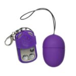 Purple & Silky trådløs vibrator æg