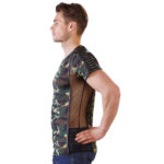 Camouflage Shirt med Net til Herre