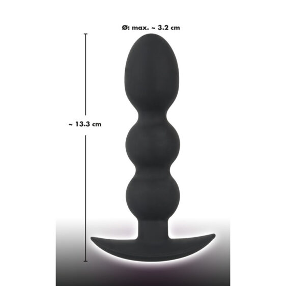 Heavy Beads Silikone Anal Plug