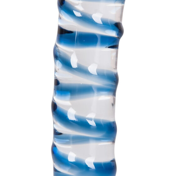 Glas Dildo Arts Clair Bleu