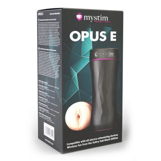 Mystim Opus E Vagina Masturbator til Elektrosex & Pirrestrøm