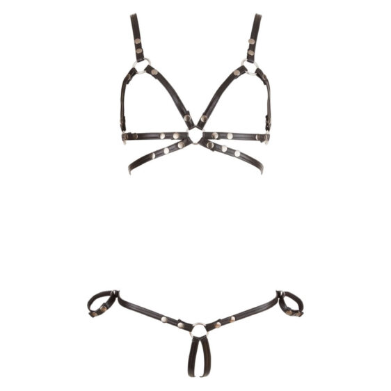 Wetlook Bondage Strap Bikini