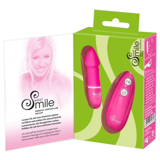 Sweet Smile Mini Vibrator med Trådløs Fjernbetjening