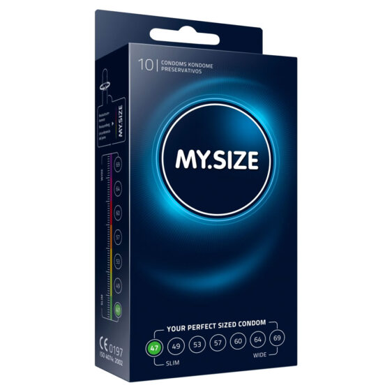 MY.SIZE 47 mm X-Small Kondomer