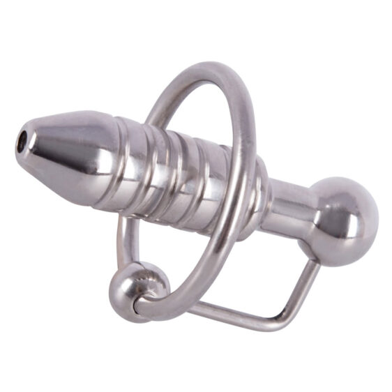 Penisplug Dilator Torpedo Plug med Penishoved Ring