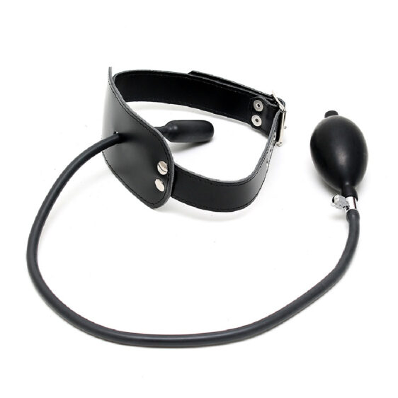 GAG WITH INFLATABLE BALLOON AND PUMP