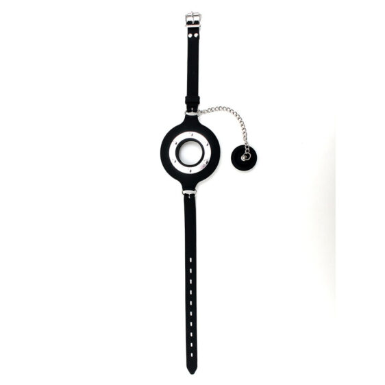 MOUTHGAG WITH OPENING AND STOPPER