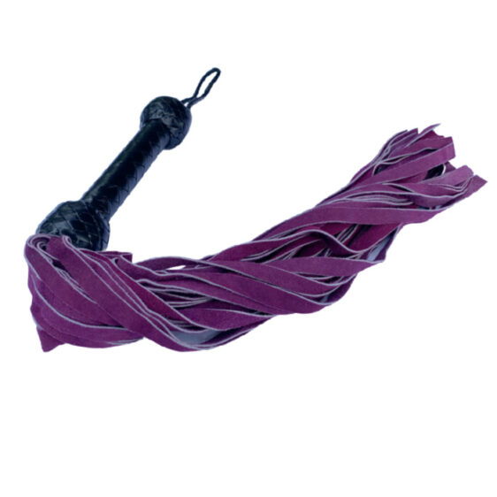 Flogger med lilla snerter