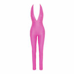 Wetlook Jumpsuit i Pink