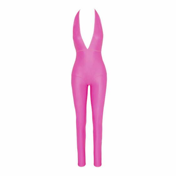 Wetlook Jumpsuit i Pink