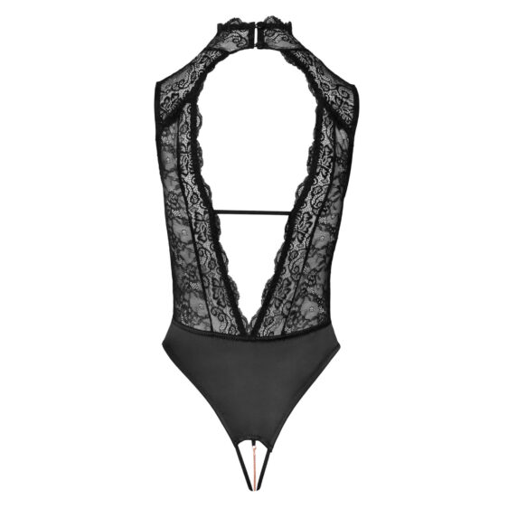 Abierta Fina Fleur Blonde Body med Kæde