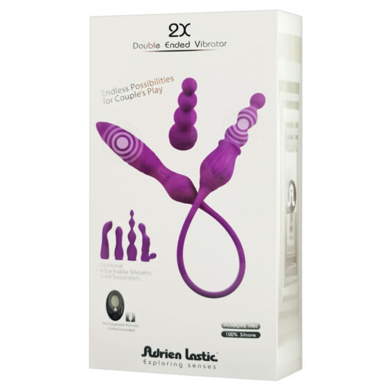 Adrien Lastic 2X Double Ended Par Vibrator