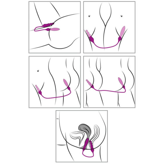 Adrien Lastic 2X Double Ended Par Vibrator