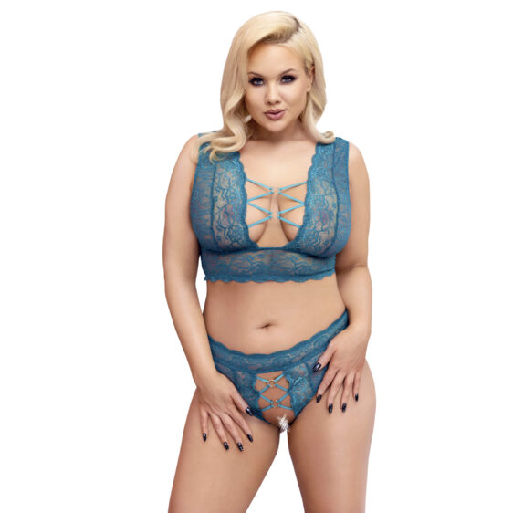 Blonde BH sæt i Grøn