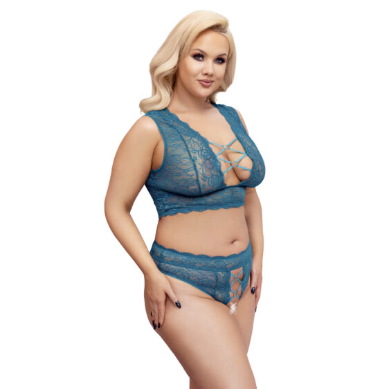 Blonde BH sæt i Grøn