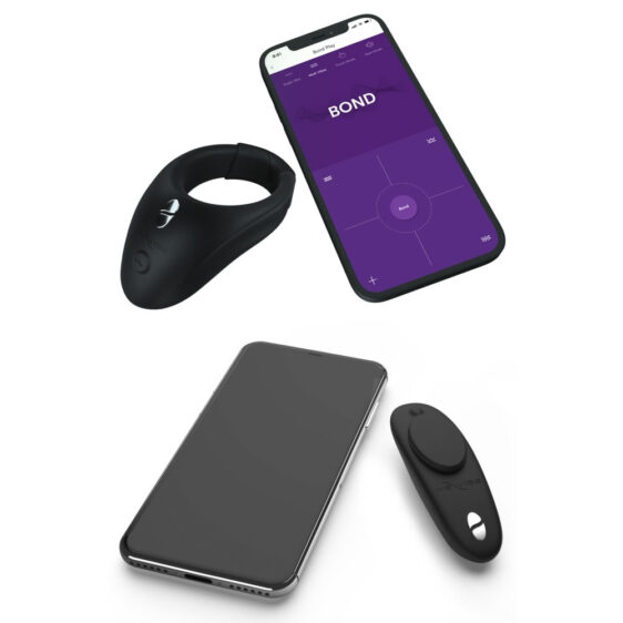 We-Vibe Tease Us - Bond Penisringe + Moxie Klitorisvibrator