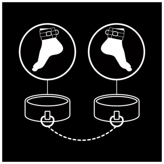 Fetish Submissive Ankle Cuffs Sort