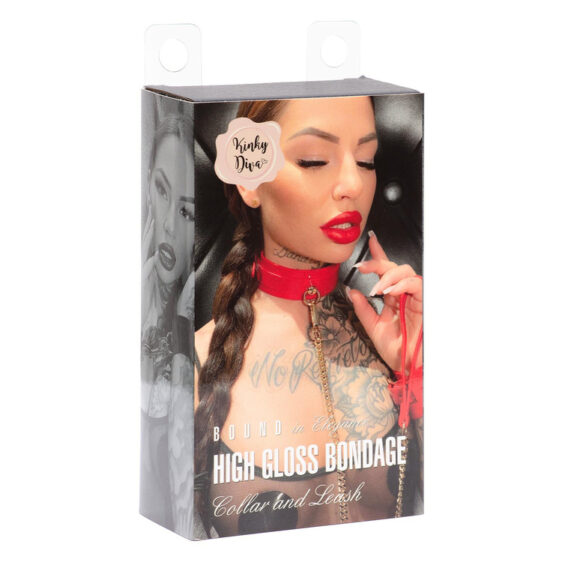 High Gloss O-Ring Collar and Leash