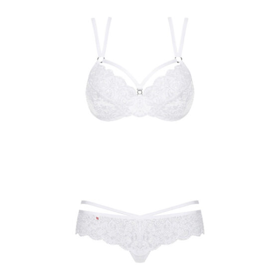 Obsessive Blonde BH sæt i Hvid