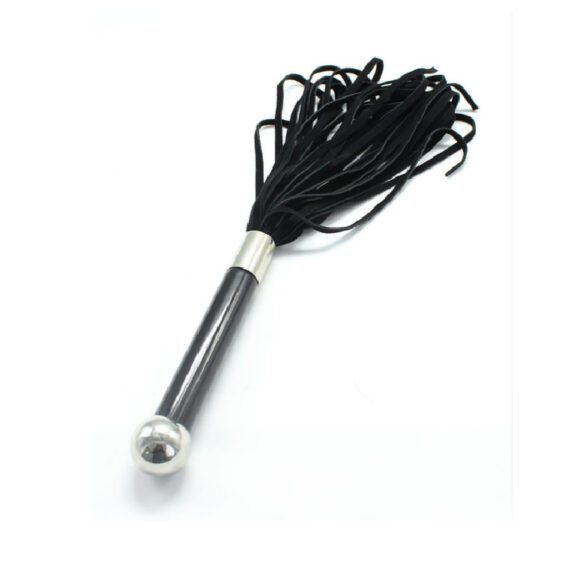 Sort Flogger med Akryl Håndtag