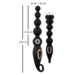 Anos Beads Anal Kæde med Vibrator