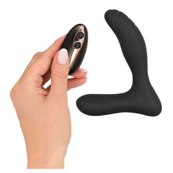 Anos Fjernbetjent Prostate Anal Plug med Vibrator