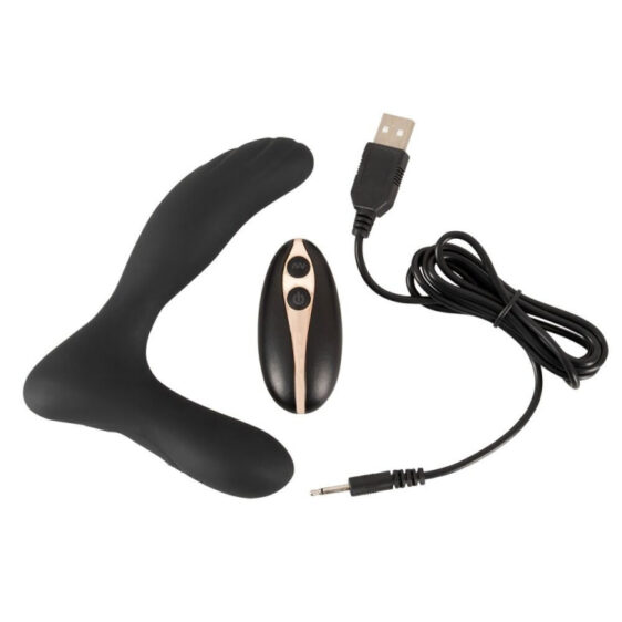 Anos Fjernbetjent Prostate Anal Plug med Vibrator