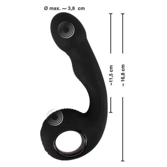 Black Velvets P og G-Punkt Vibrator