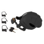 Black Velvets Silikone Cock & Ball Chastity Cage