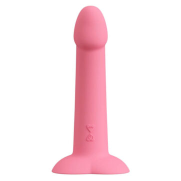 Heart Guy Pink Vibrator med Sugekop