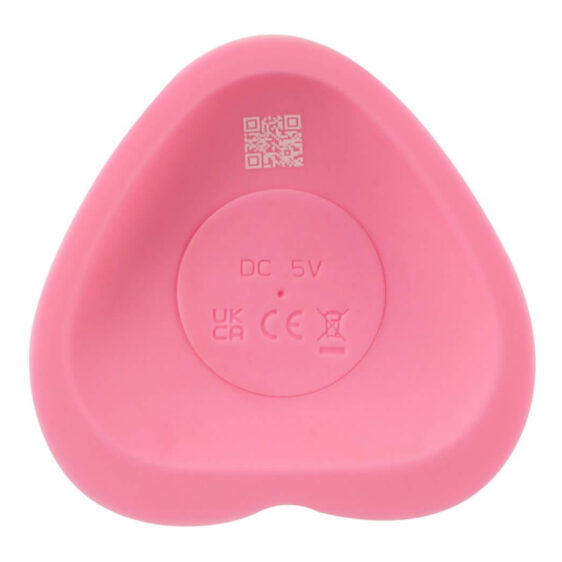 Heart Guy Pink Vibrator med Sugekop