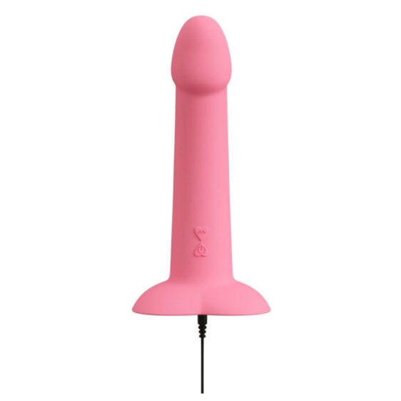 Heart Guy Pink Vibrator med Sugekop