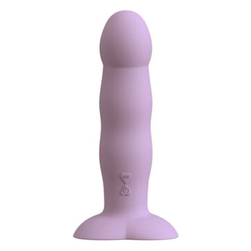 Heart Guy Purple Vibrator med Sugekop