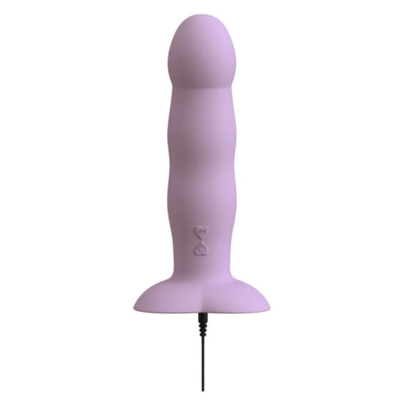 Heart Guy Purple Vibrator med Sugekop