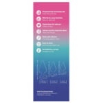 Luster Anal Plug Træningssæt med 3 stk i Metallisk Look