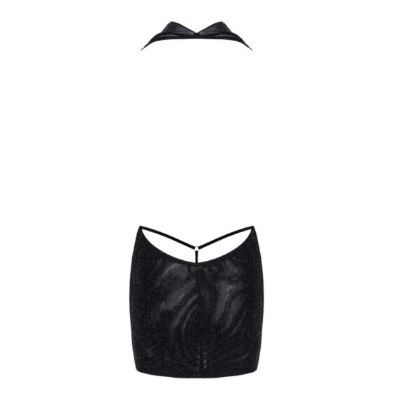 Noir Kjole Orgia Luminara med Glitter Effekt