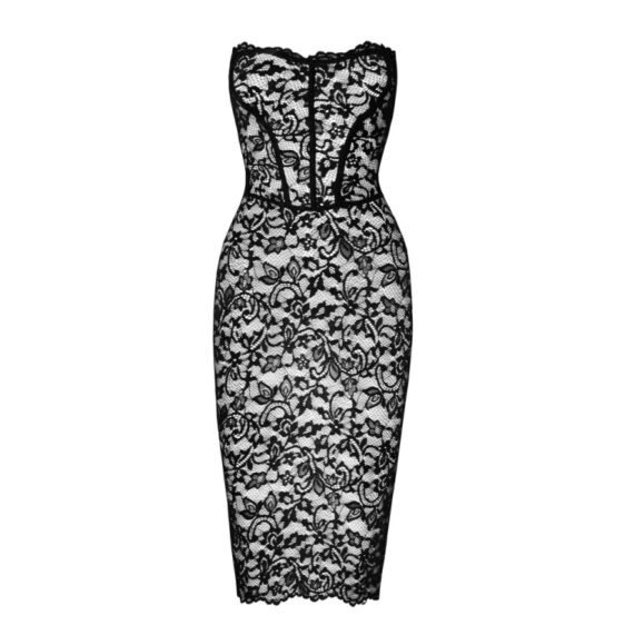 Noir Pencil Blonde Kjole