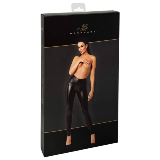 Noir Wetlook Leggings Orgia Chimera