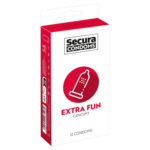 Secura Extra Fun Kondomer med Knopper Secura Extra Fun Kondomer med Knopper