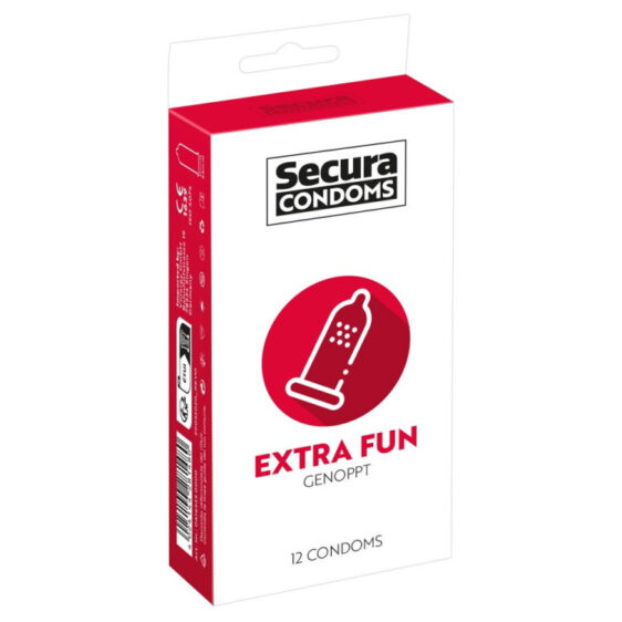 Secura Extra Fun Kondomer med Knopper Secura Extra Fun Kondomer med Knopper