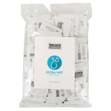 Secura Extra Wet Kondom med Reservoir