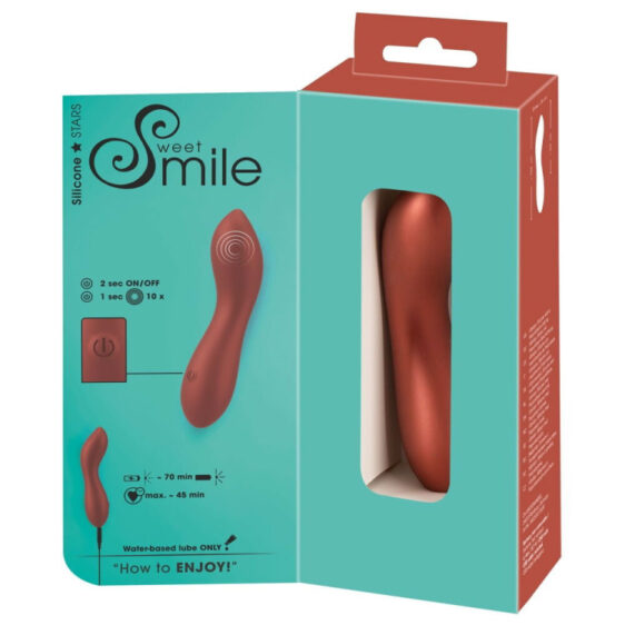 Sweet Smile Fleksibel Mini G-punkt Vibrator